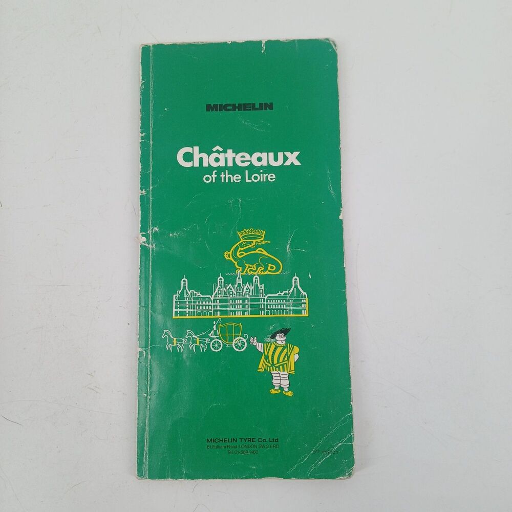 Vintage Paris Tourist & Metro Street Map Guide Folded Map